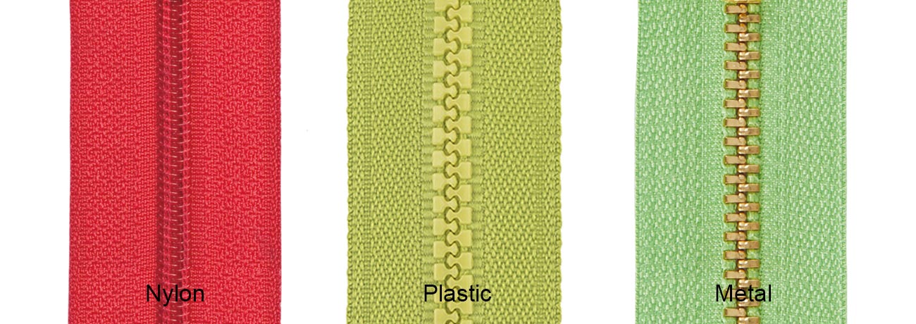 textile upholstery zippers